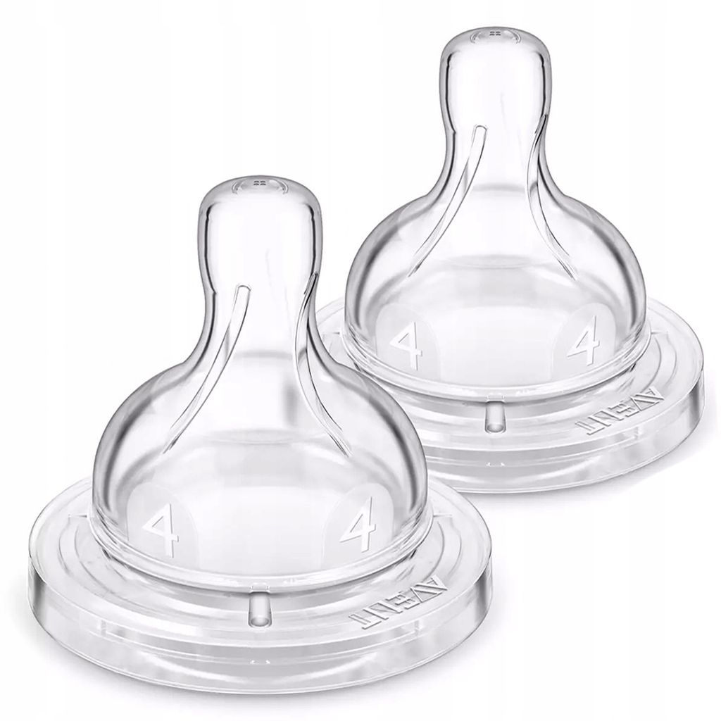 Philips Avent Anti-Kolik-Flaschensauger 6m+ 2 Stück Produktbild 2