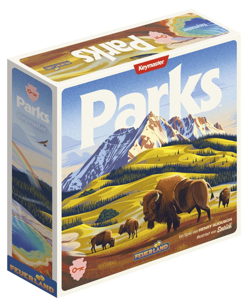 Parks 2. Edition Brettspiel ab 10 Jahren für 1-5 Spieler Produktbild 
