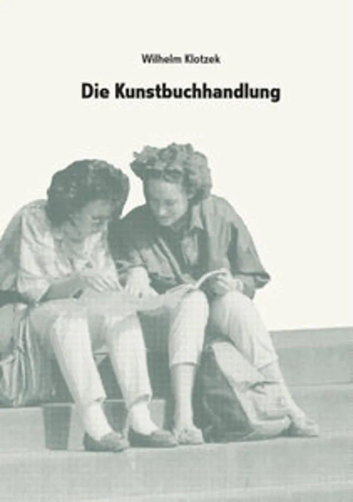 Die Kunstbuchhandlung par Wilhelm Klotzek : Monographie d'Artiste Rare