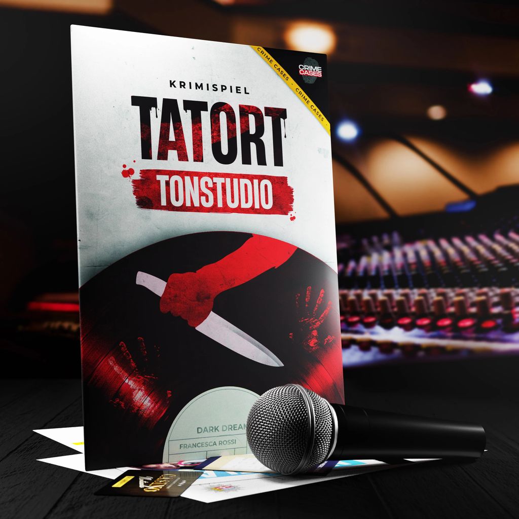 CRIMECASES Krimispiel Bundle: Tatort Traumschiff, Tonstudio Produktbild 7
