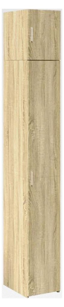 Schmaler Hochschrank Sonoma-Eiche 30x42,5x225 cm Holzwerkstoff
