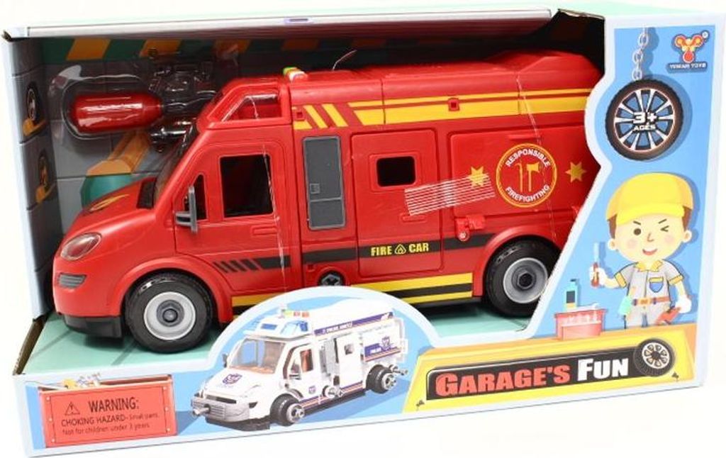 Feuerwehrauto w/dw erweiterbar YW8088B 10000