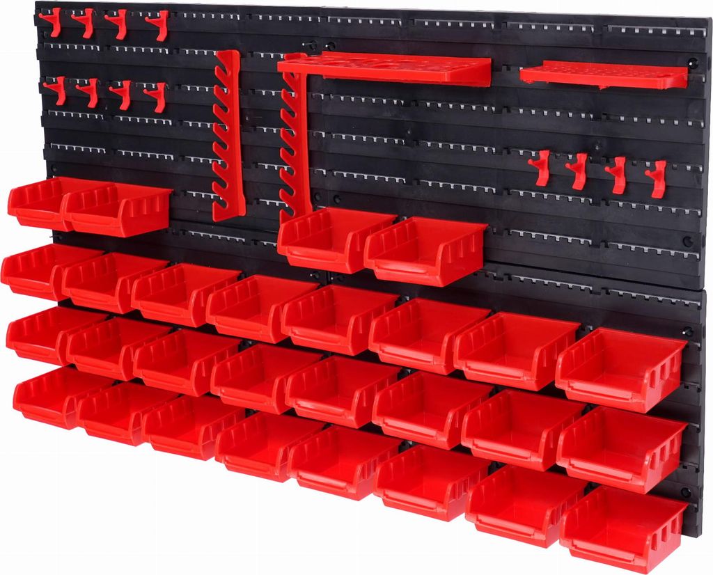 Kraft & Dele KD11862 Werkzeugwand mit Zubehör