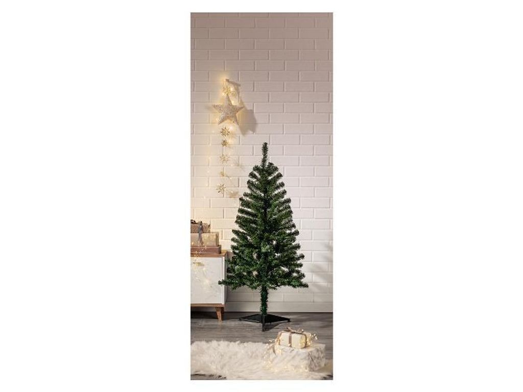 Livarno Home Künstlicher Weihnachtsbaum 120 cm mit Ständer, dicht & faltbar Grün