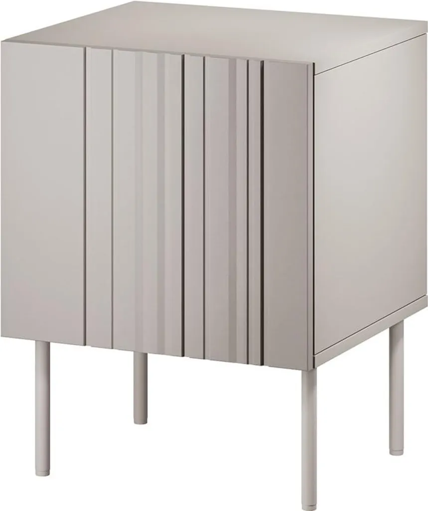 Table de nuit ISLA 400069 Cama Meble en bois blanc avec tiroir coulissant