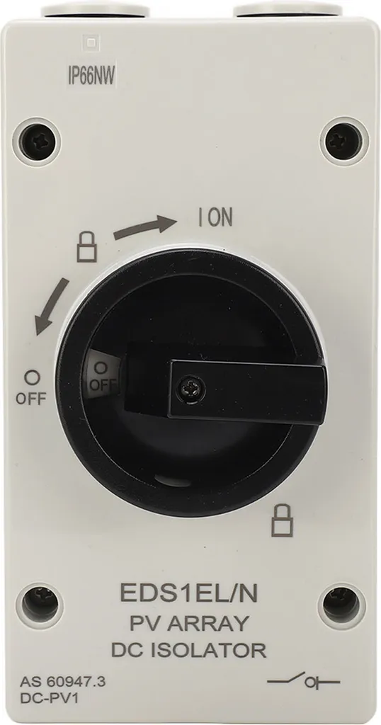 Sectionneur PV 32A 1000V IP66 : Sécurité Incendie et Coupure d'Urgence