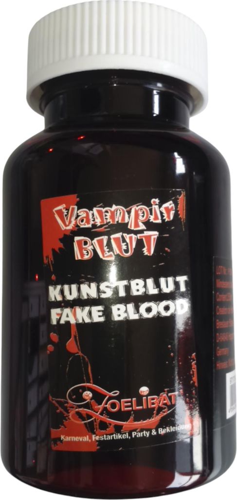 Zoelibat Kunstblut 100 ml in der Flasche Produktbild 