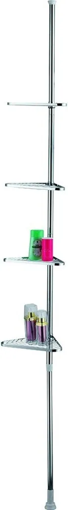 Tablette de douche sans perçage Ryder 4 niveaux pour petit espace