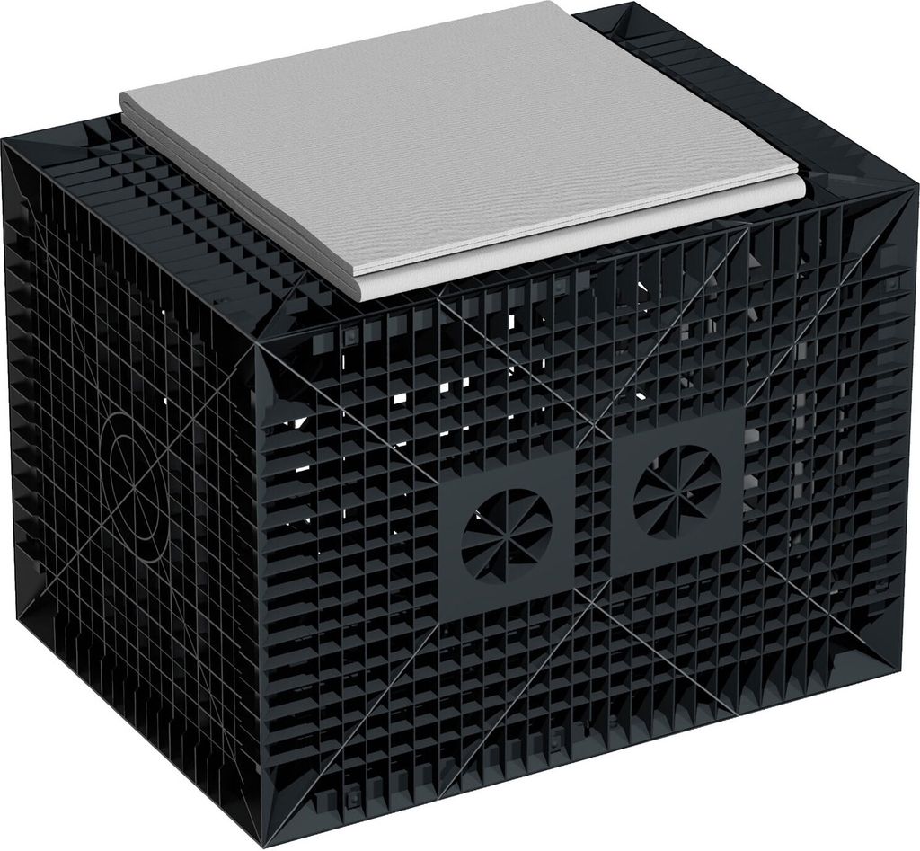 Sickerbox Quader 280 Liter und Geotextil 4 m² Produktbild 
