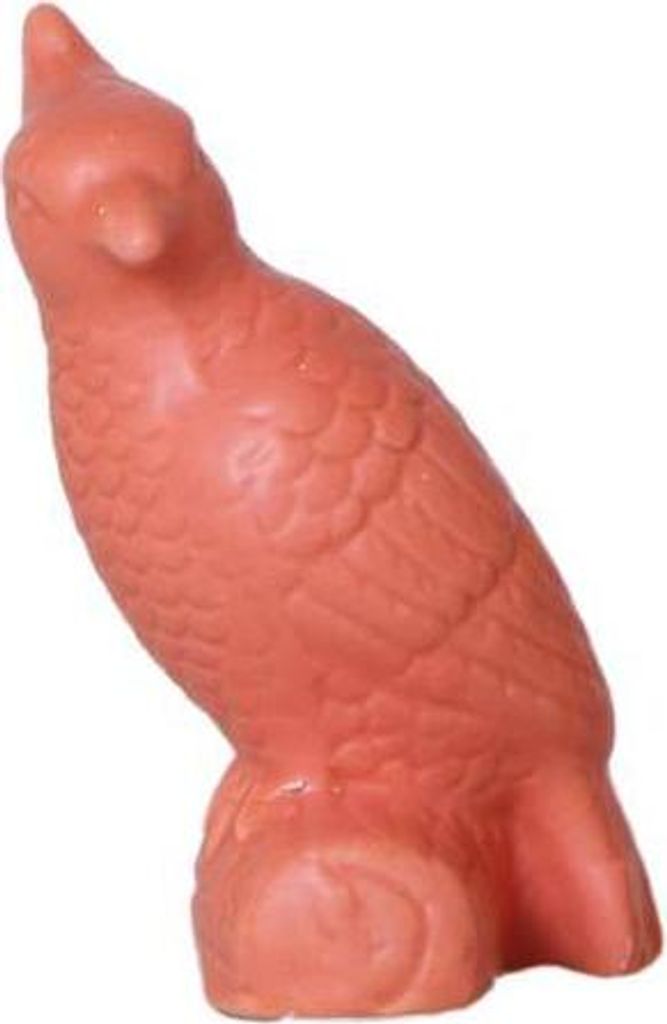 Deko-Kakadu auf Stab 12cm Polystone Figur für Blumentopf & Pflanzen Dekofigur