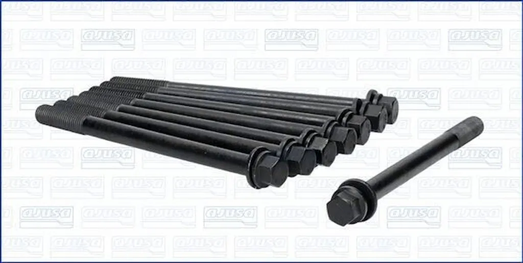 Jeu de Vis de Culasse M12 Haute Résistance AJUSA 81052600 Honda Accord