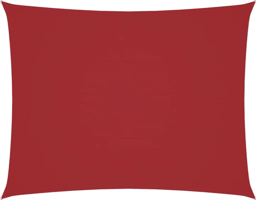 Tenda da sole in tessuto Oxford rettangolare 3x4 m rosso