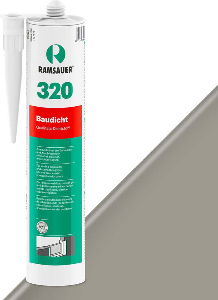 Ramsauer 320 Baudicht 1K Hybrid Dichtstoff 310ml Kartusche Produktbild 