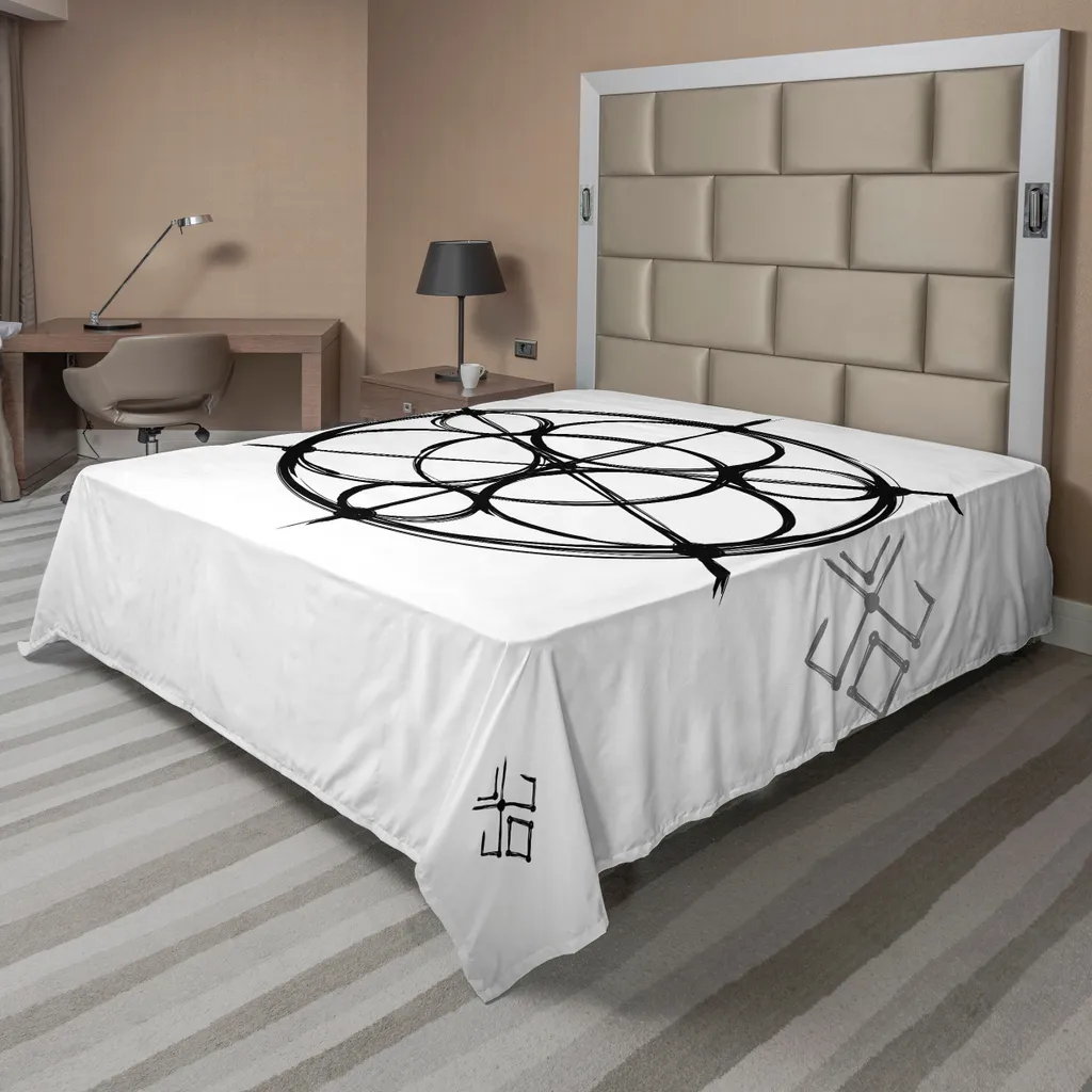 Lenzuolo Matrimoniale ABAKUHAUS Cosmico | 266x260 cm Luxury Design