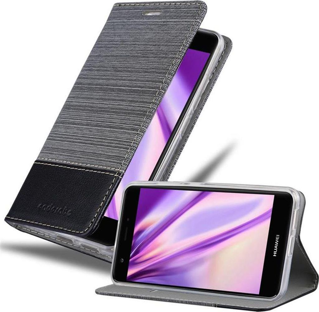 Cadorabo Hülle für Huawei NOVA Schutzhülle in Grau Handy Produktbild 