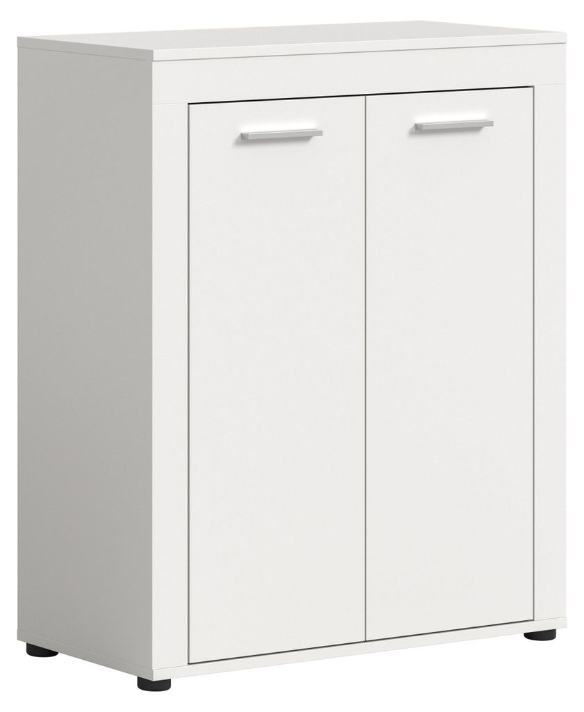 xonox.home, armario para zapatos, color blanco, 80x95x35 cm Imagen del producto 