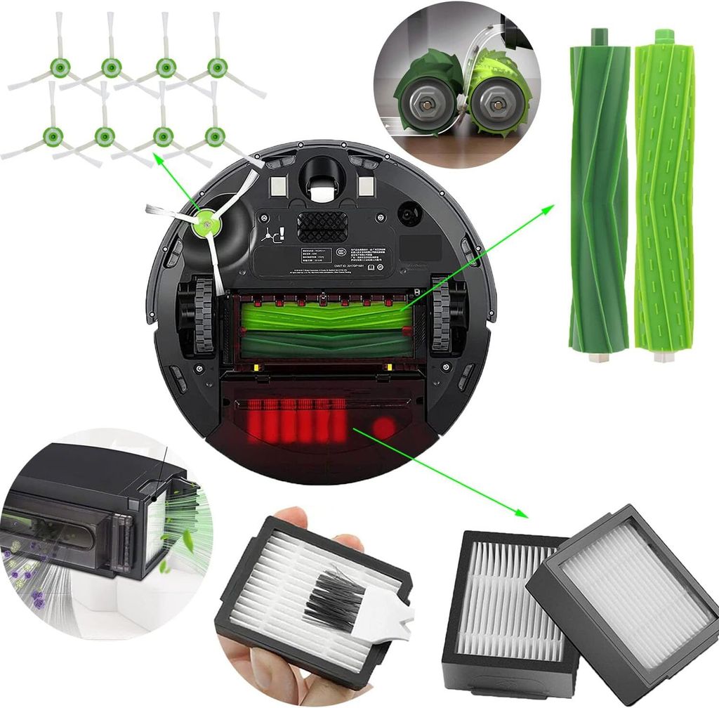 PièCes De Rechange Pour IRobot Roomba I7 I7 + I7 Plus E5 E6 E7 Series