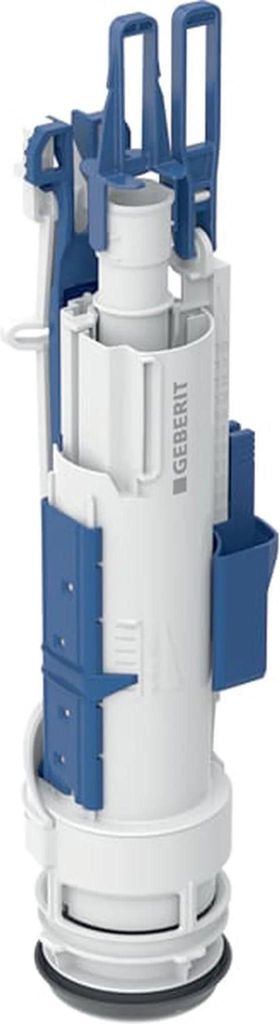 A toilet cistern fill valve.