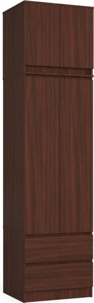 Kleiderschrank mit 60 cm Auszug WREN - Wenge Produktbild 