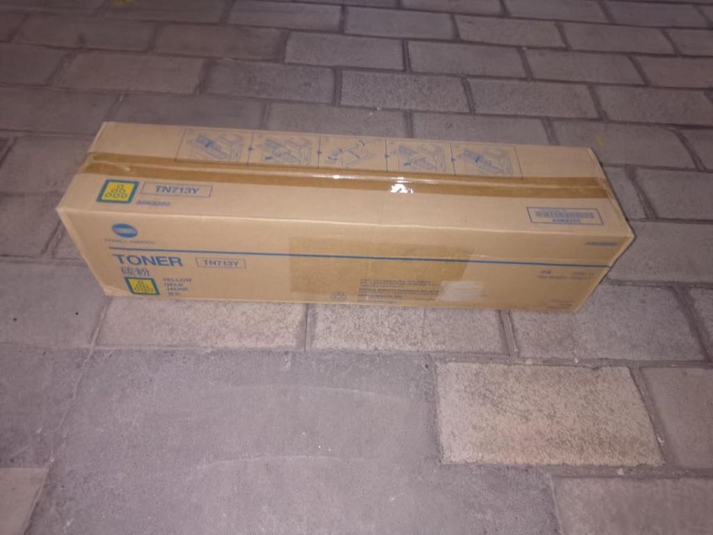 Konica Minolta TN-713Y Tonerkartusche A9K8250 Gelb für Bizhub C659/C759