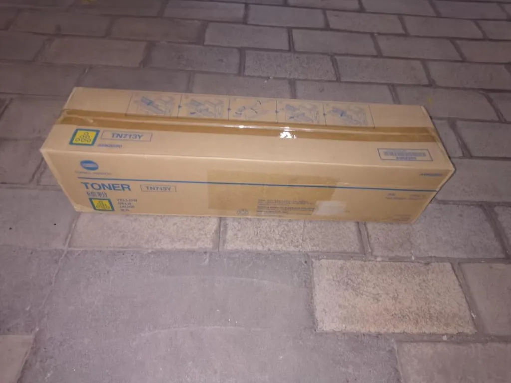 Konica Minolta TN-713Y Toner Jaune A9K8250 d'Origine pour Bizhub C659
