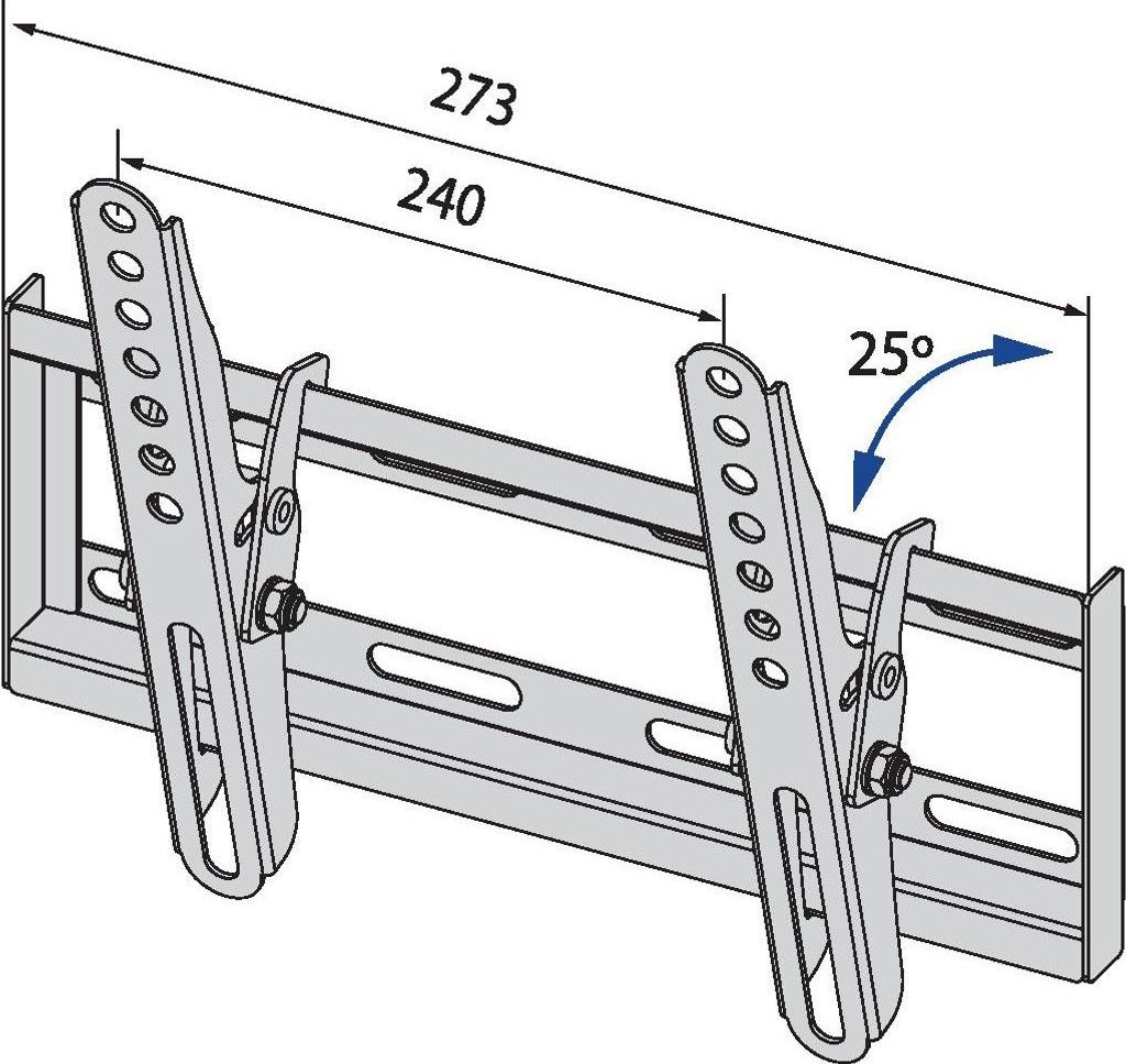 TV wall mount TB-251 up to 42 inches 20kg max VESA 200x200