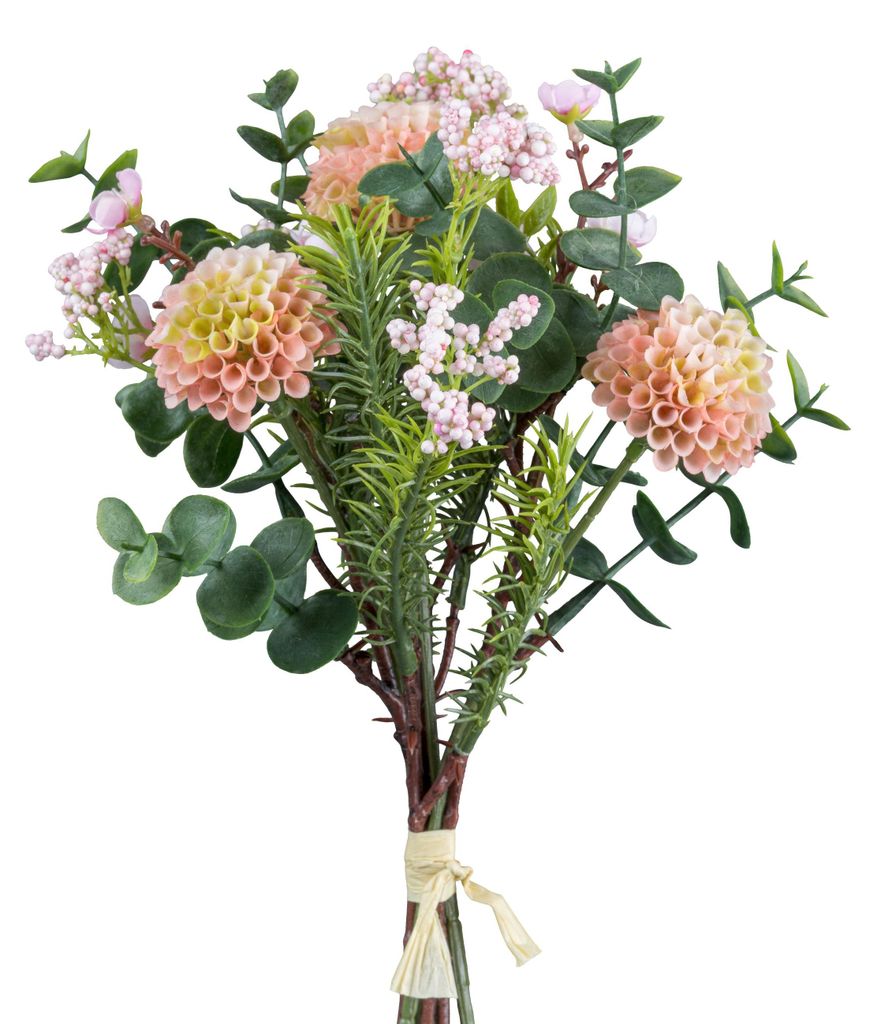 CREATIV green Pompondahlien Mixbund 30 cm rosa – Produktbild 