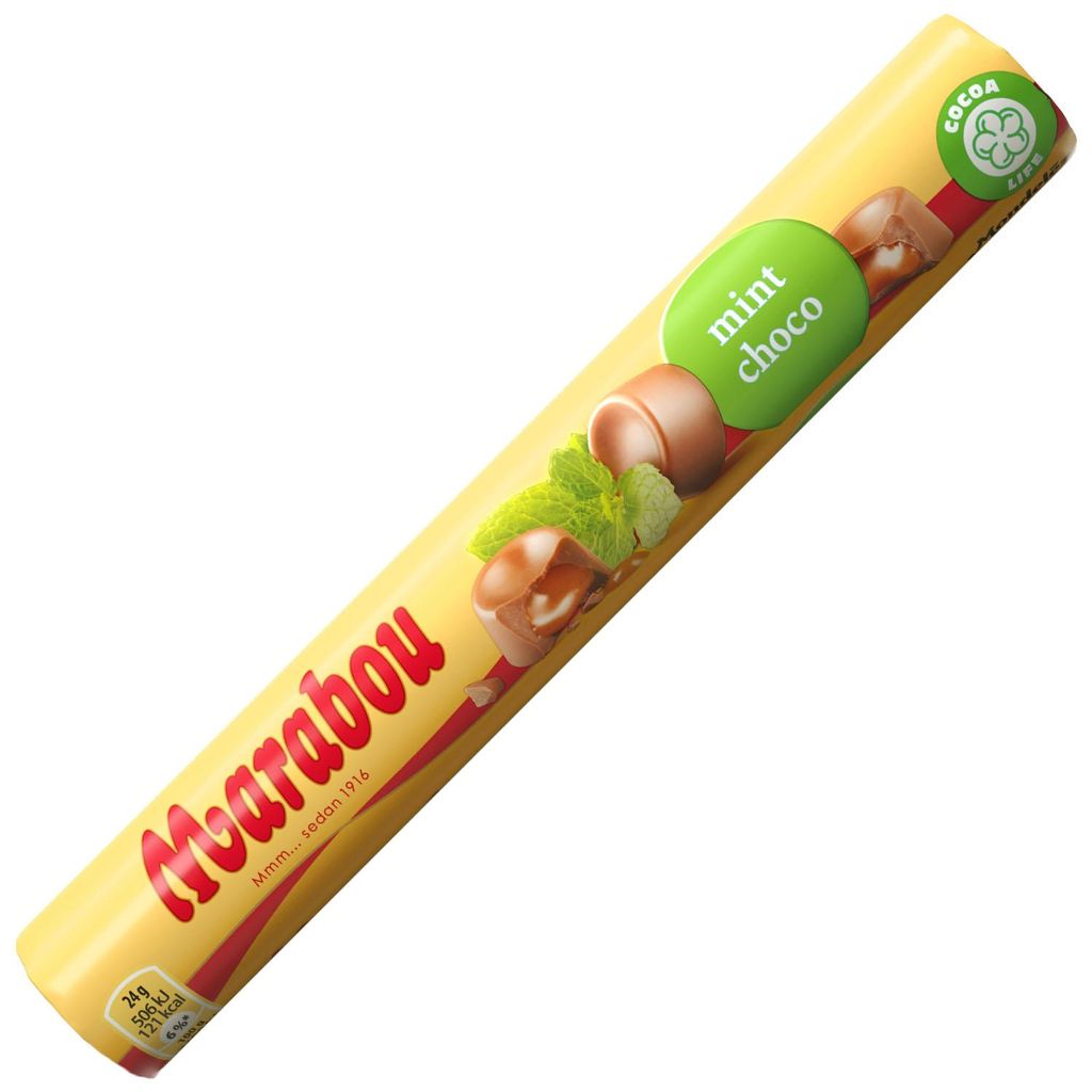 Rotolo Marabou Menta Choco 78g Immagine del prodotto 