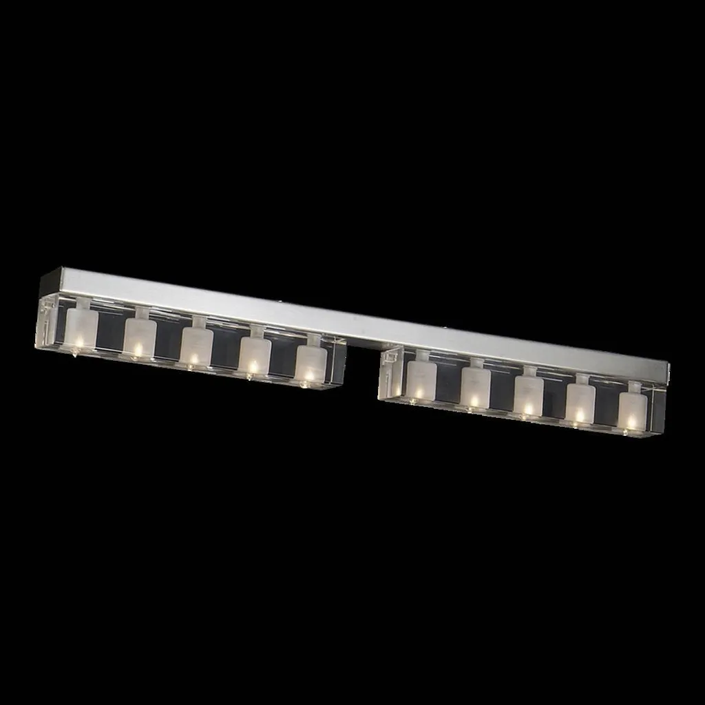 Rampe lumineuse 10 feux G4 EDGAR 67cm, luminaire dimmable pour cuisine