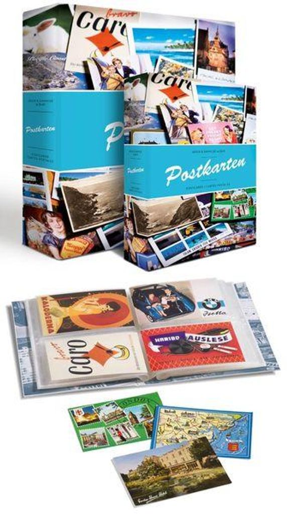 Postkarten Album für 200 Postkarten, inkl. 50 Obrázok produktu 