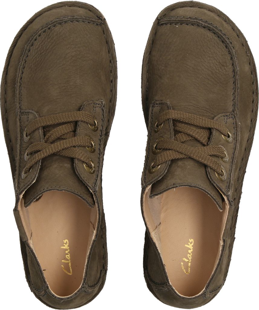 Clarks Komfort Schnürschuhe Damen 31363137313835 Oliv 38 EU Produktbild 33