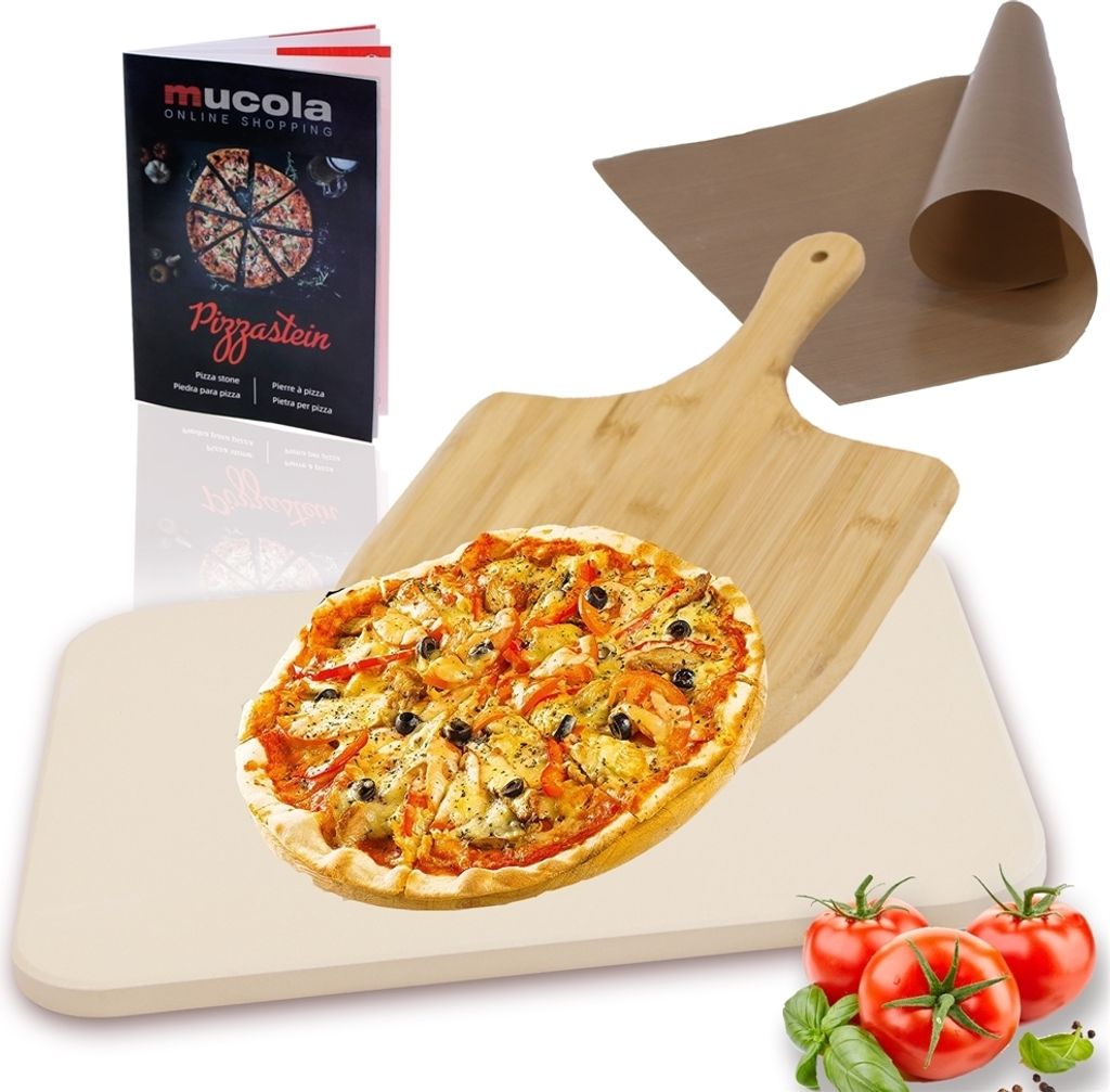 Mucola kameň na pečenie SET 4 ks kameň na pečenie pizze Obrázok produktu 
