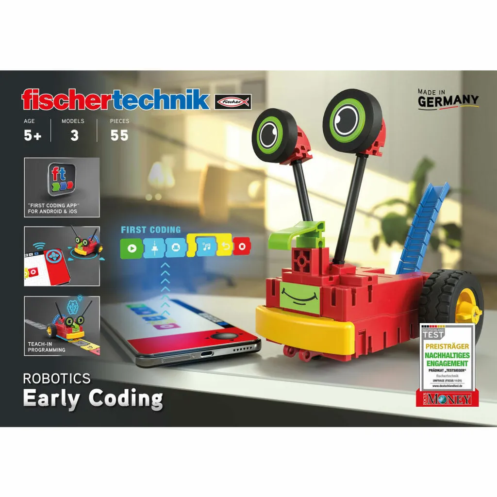 Kit de Robotique Éducative Early Coding Fischertechnik pour Débutants - 11