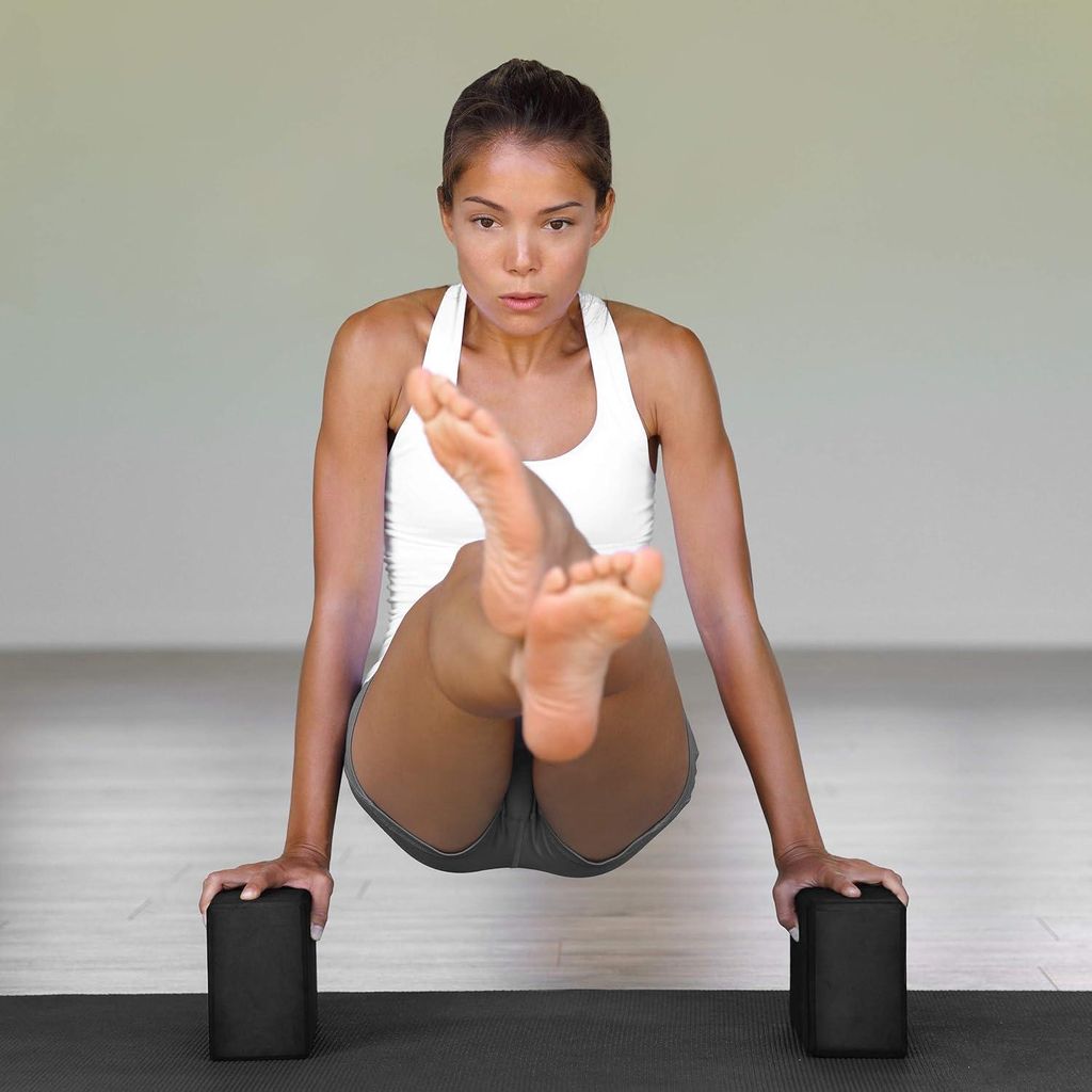 10 x Yogablock, Yoga-Klötze für Yoga-Übungen, Hartschaum, Produktbild 