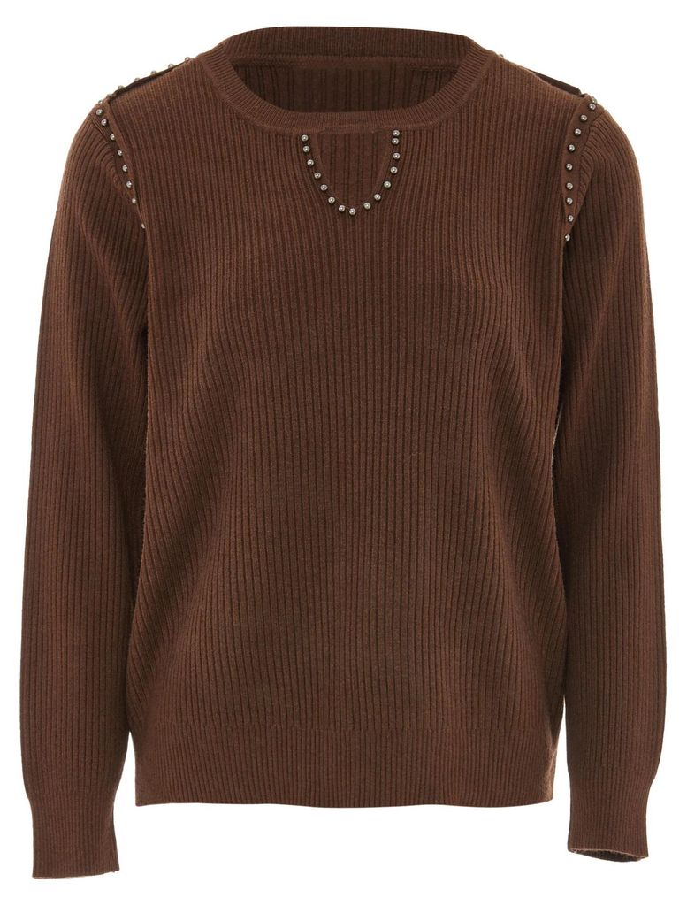 LUREA damen strickpullover - Braun, XS/S
