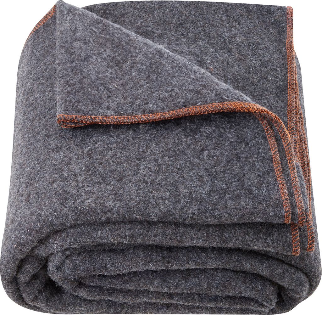 VEVOR Campingdecke 1,62x2,23m, Wolldecke, große warme Produktbild 
