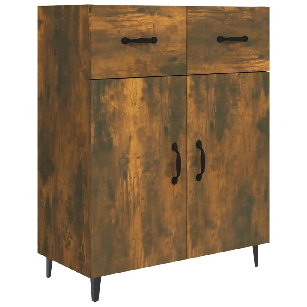 Mobile Buffet SYFAX Rovere Fumo 69,5cm - Eleganza Multistrato Living