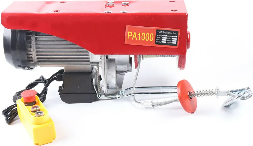Treuil électrique 1000kg : la solution de levage sans effort 1600W