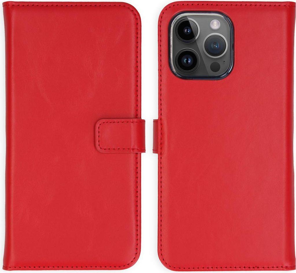 Selencia Bibliothèque en cuir véritable pour l'Apple iPhone Image du produit 
