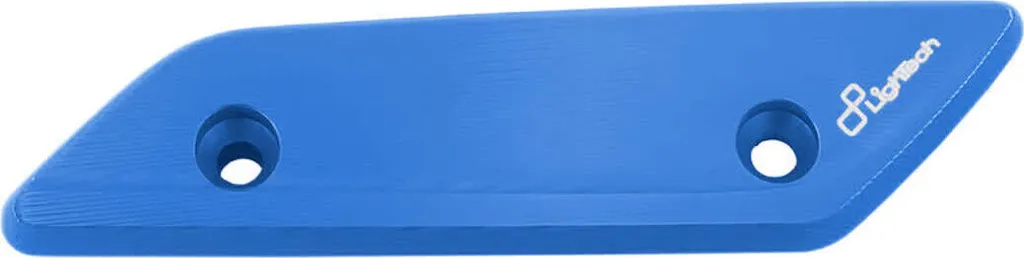 Paire de fiches miroir alu CNC cobalt Lightech pour T-max 560