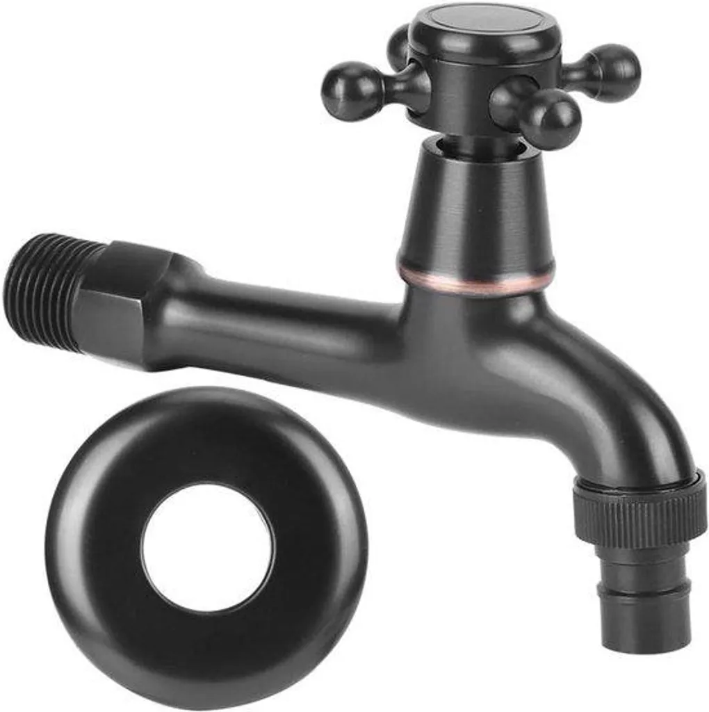 Robinet lave-mains en laiton vieilli - Robinetterie eau froide seule
