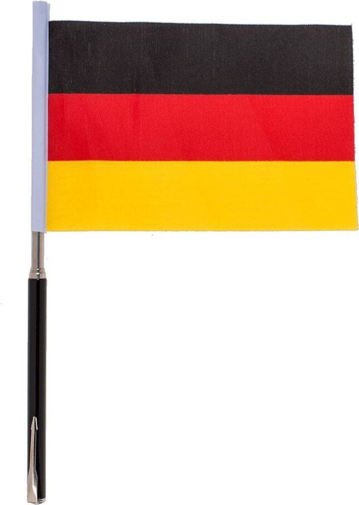 Ausziehbare Deutschlandfahne Flagge ca. 51 cm Bundesflagge Produktbild 