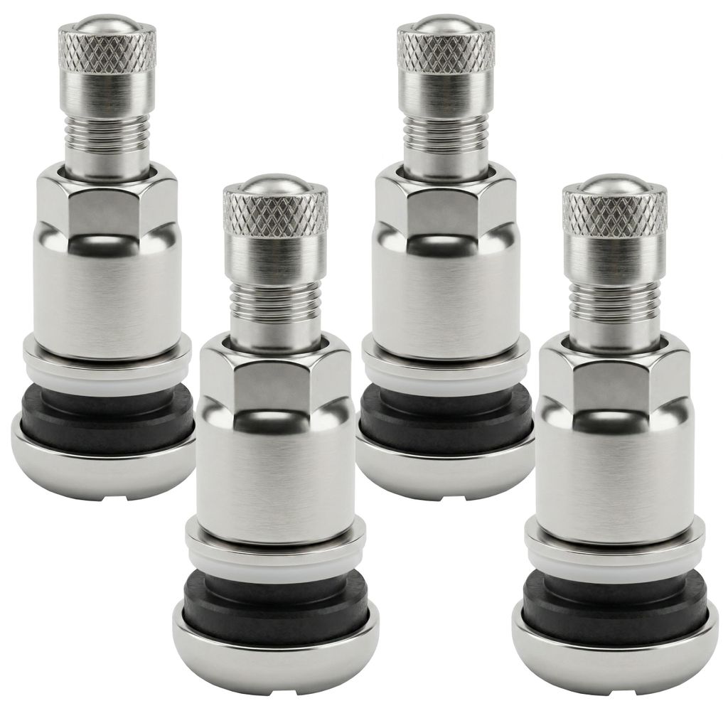 STIX 4x Metallventil Aluventil Verchromt - X1 Series Produktbild 
