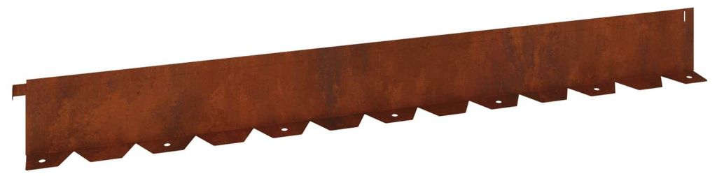 vidaXL Grasmaaiersiering, 10 stuks, 102 x 10 x 4 cm, staal, Productafbeelding 