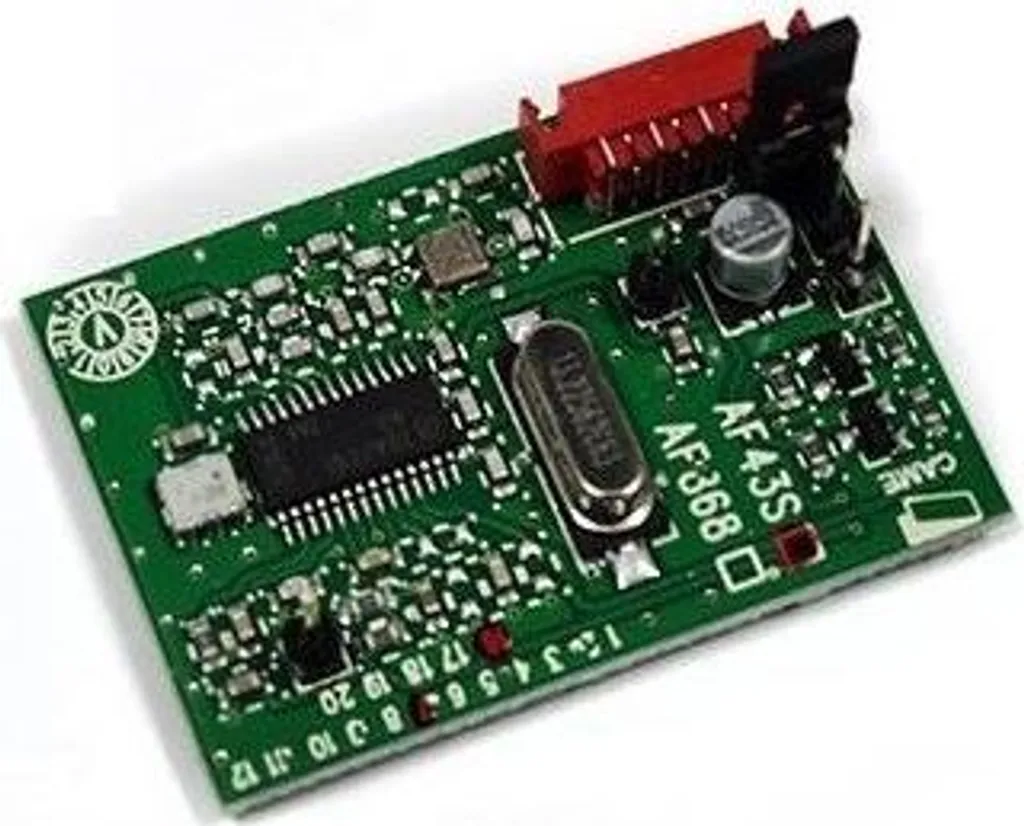 Carte radio fréquence AF43S CAME 001AF43S embrochable 433.92 MHz