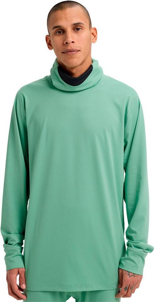 Burton Midweight Long Neck Langarm-baselayer Grün M Herren Grün M