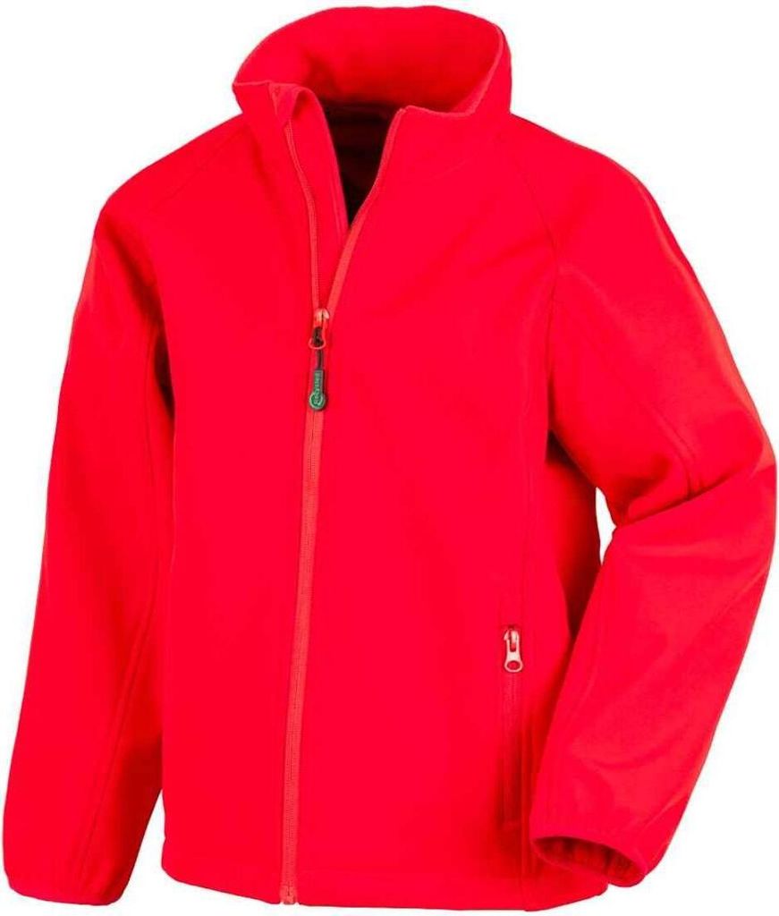 Result Genuine Recycled - Softshelljacke für Kinder PC7598 (146-152) (Rot)