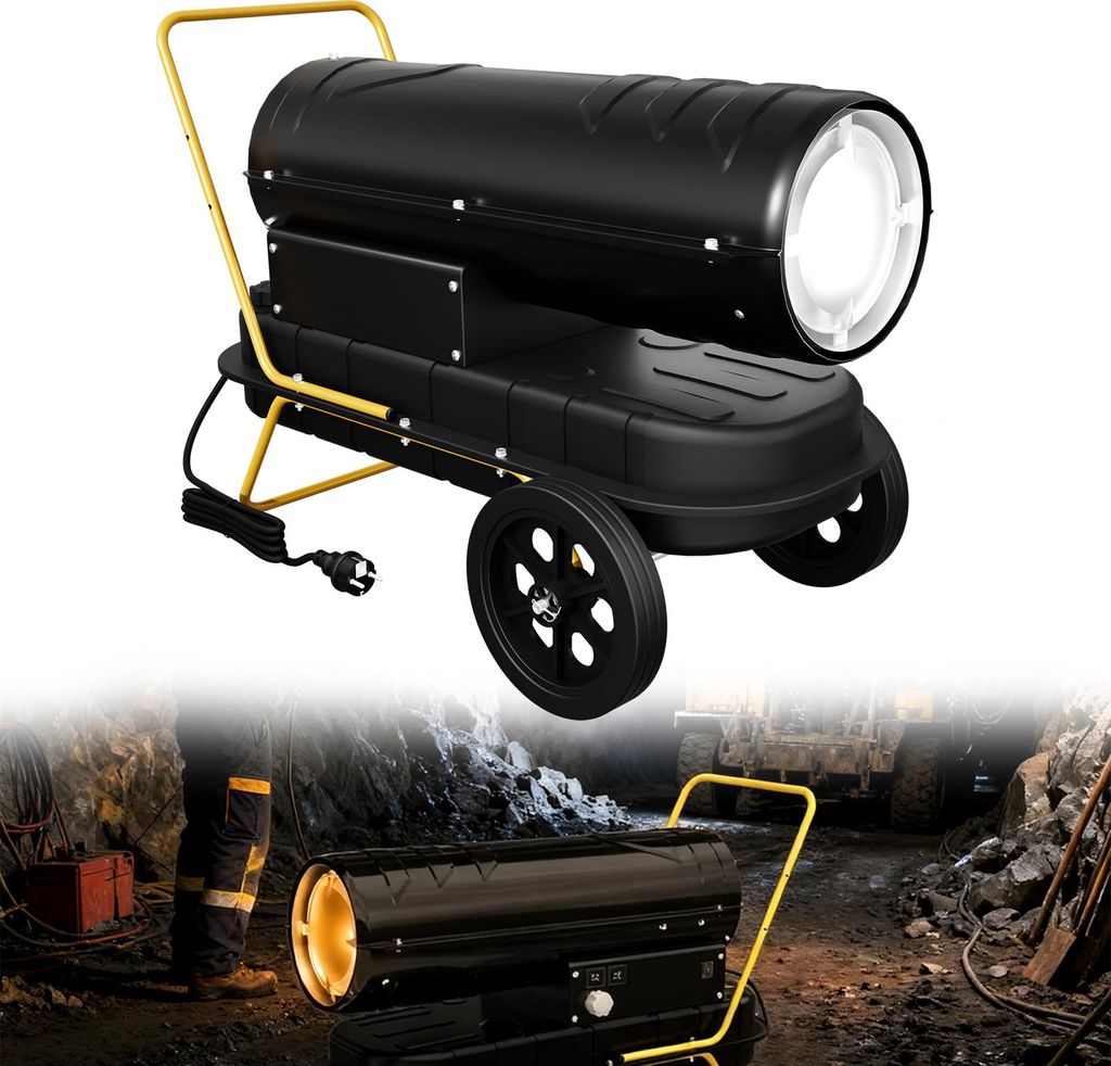 UISEBRT 30 kW dieselverwarmingskanon, olieverwarmer met Productafbeelding 