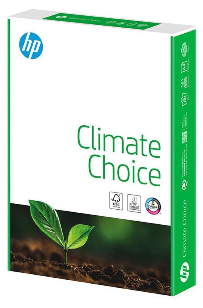 HP Druckerpapier Climate Choice A4 Weiss 80 g/m? 500 Blatt Produktbild 
