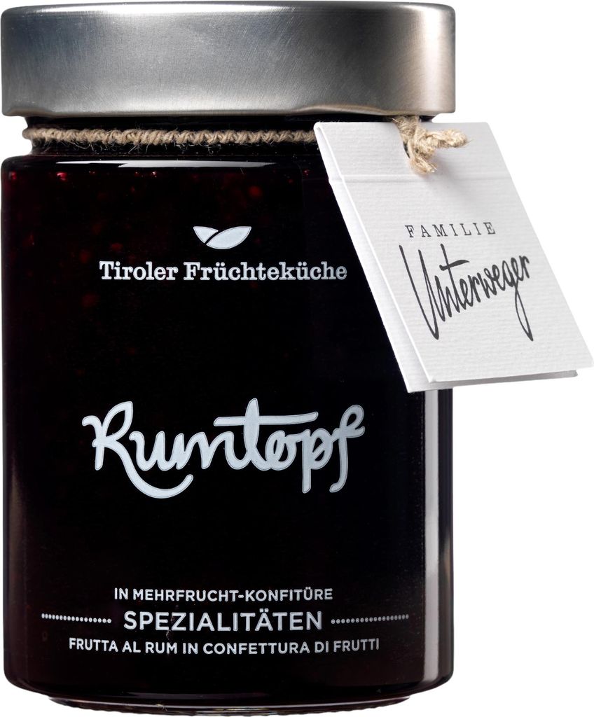 TFK Konfitüre Rumtopf 420g von Unterweger Konfitüren UWE Produktbild 